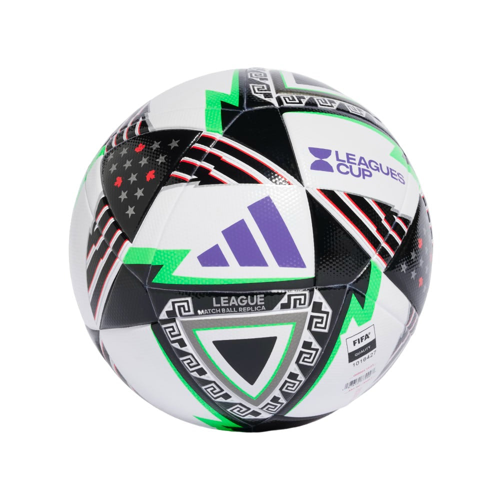 Adidas Leagues Cup 24 Soccer Ball product image 1, provided for visual reference and product detail review