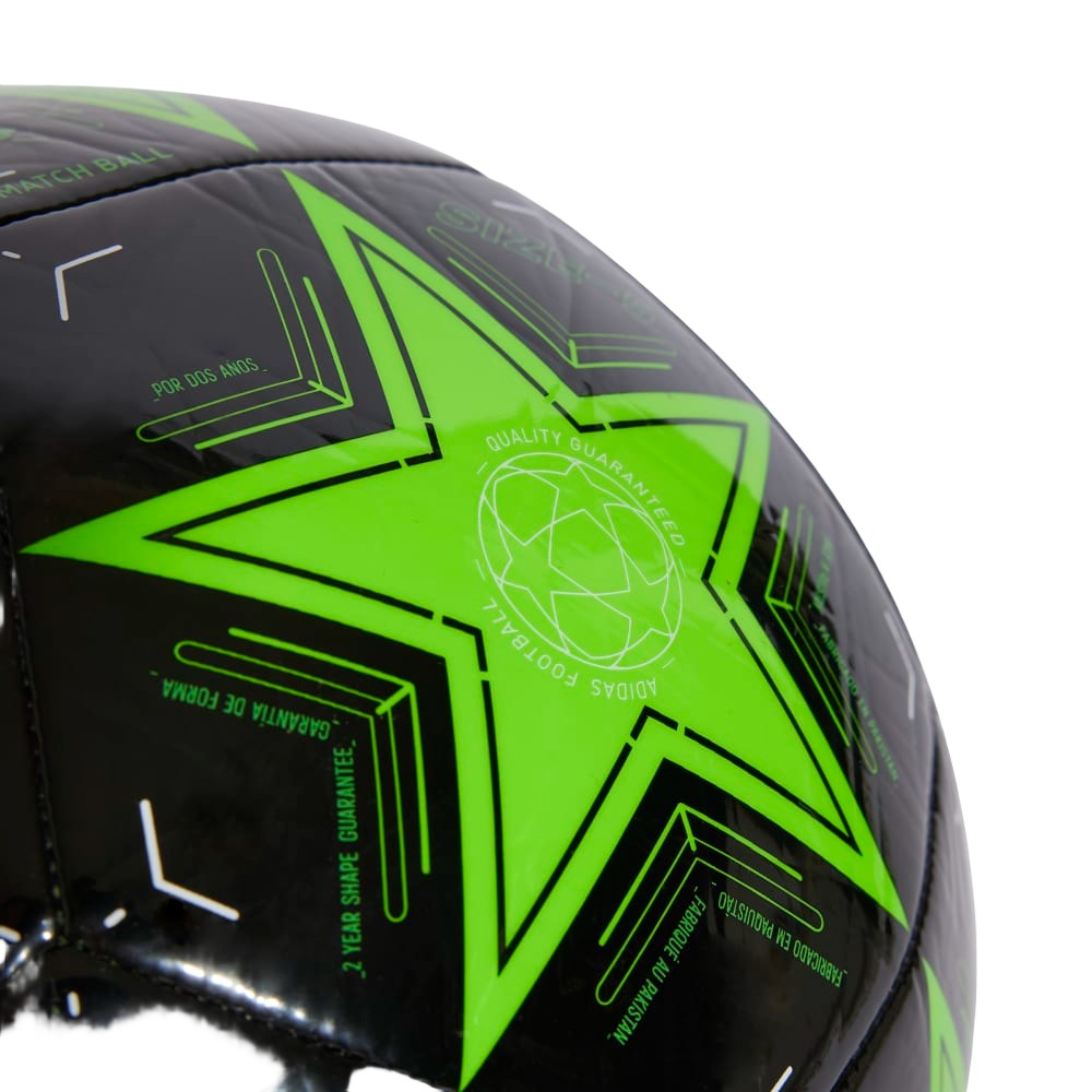 Adidas Champions League Club Soccer Ball 24/25-Green product image 2, provided for visual reference and product detail review