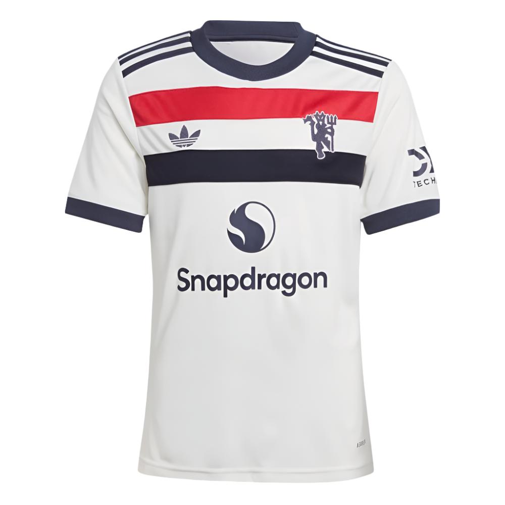 Adidas Youth Manchester United 3rd Stadium Jersey 24/25 product image 1, provided for visual reference and product detail