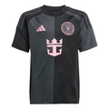 Adidas Youth Inter Miami CF Away Stadium Jersey 25/26 product image 1, provided for visual reference and product detail