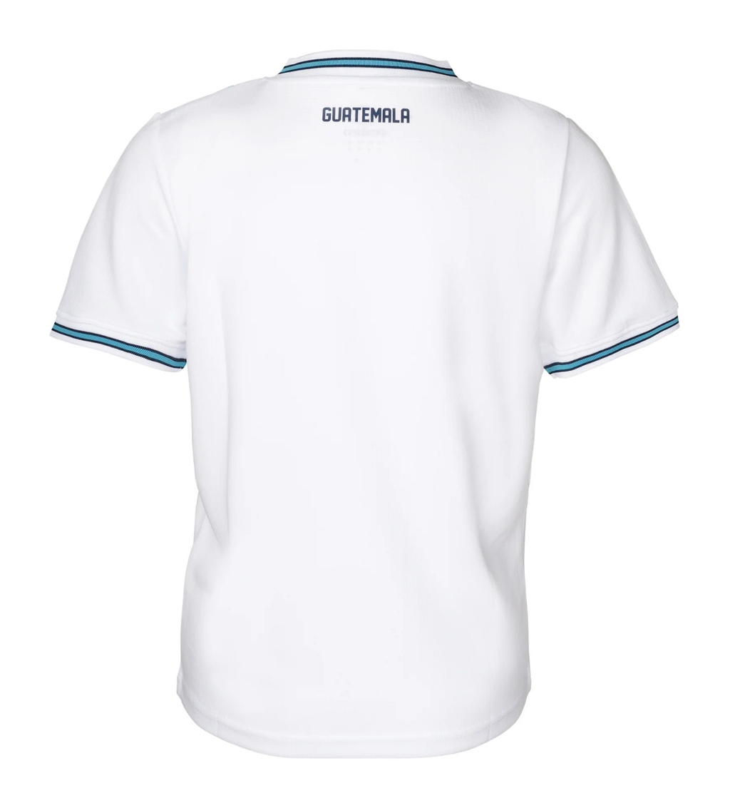 Umbro Guatemala National Team Home Replica Jersey 2023-White product image 2, provided for visual reference and product