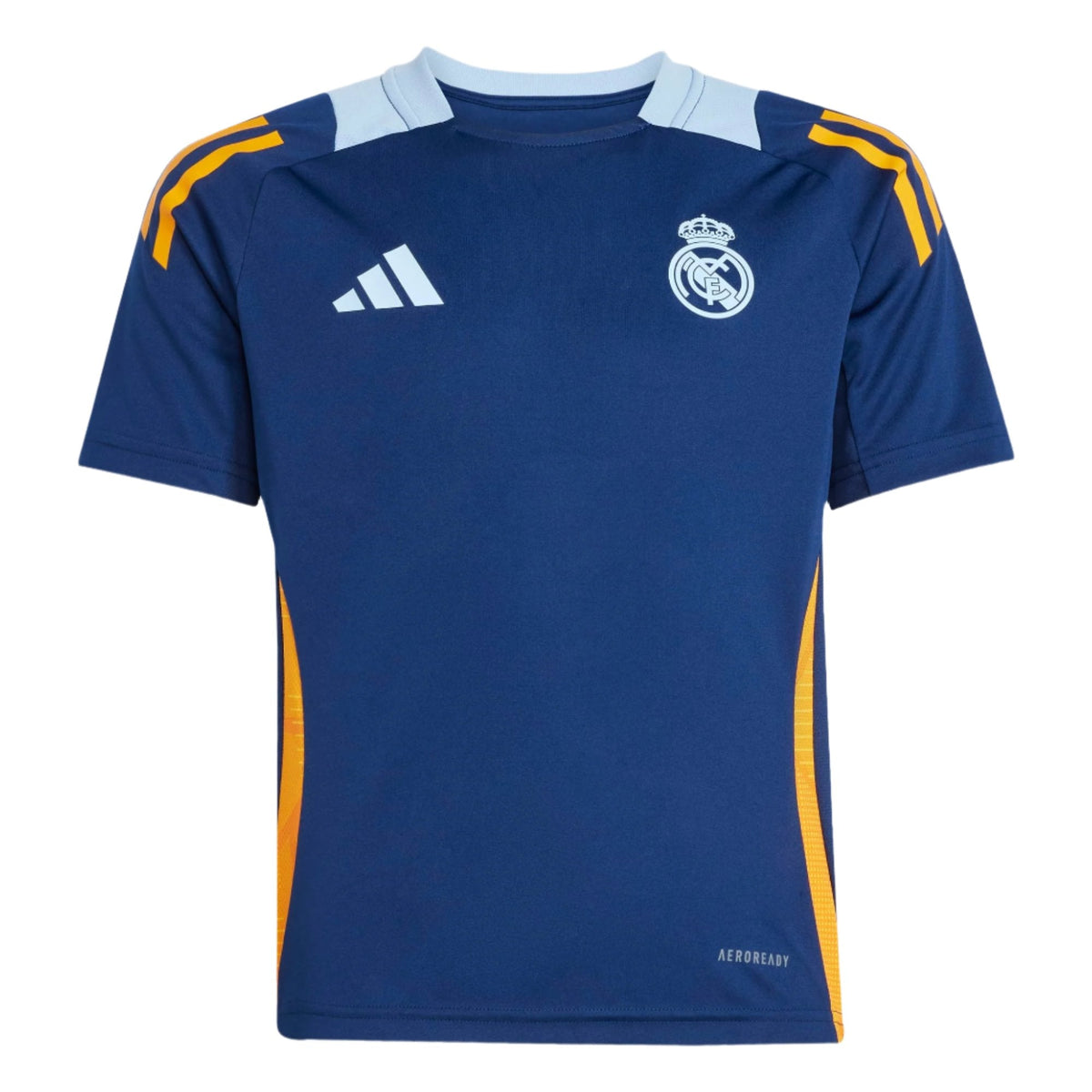 Adidas Youth Real Madrid Training Jersey product image 1, provided for visual reference and product detail review