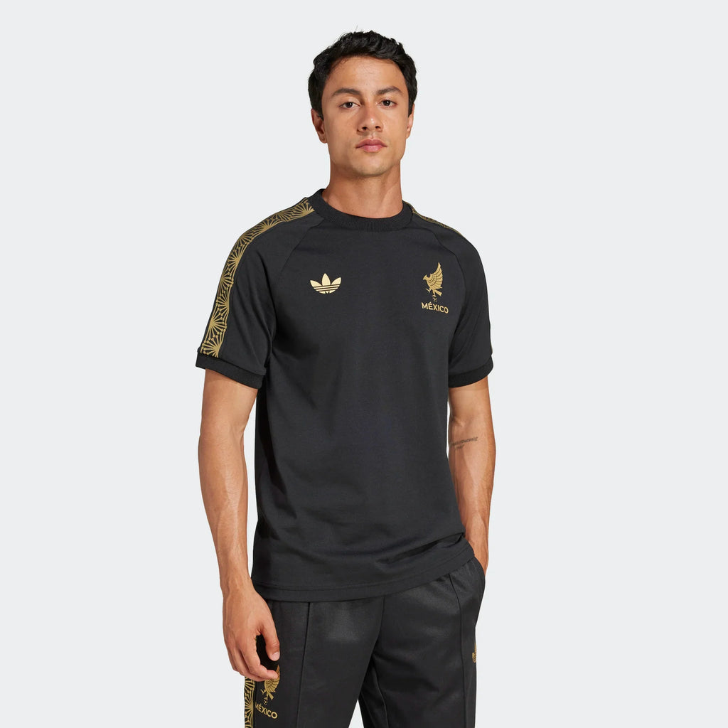 Adidas Mexico FMF T-Shirt -Black product image 2, provided for visual reference and product detail review
