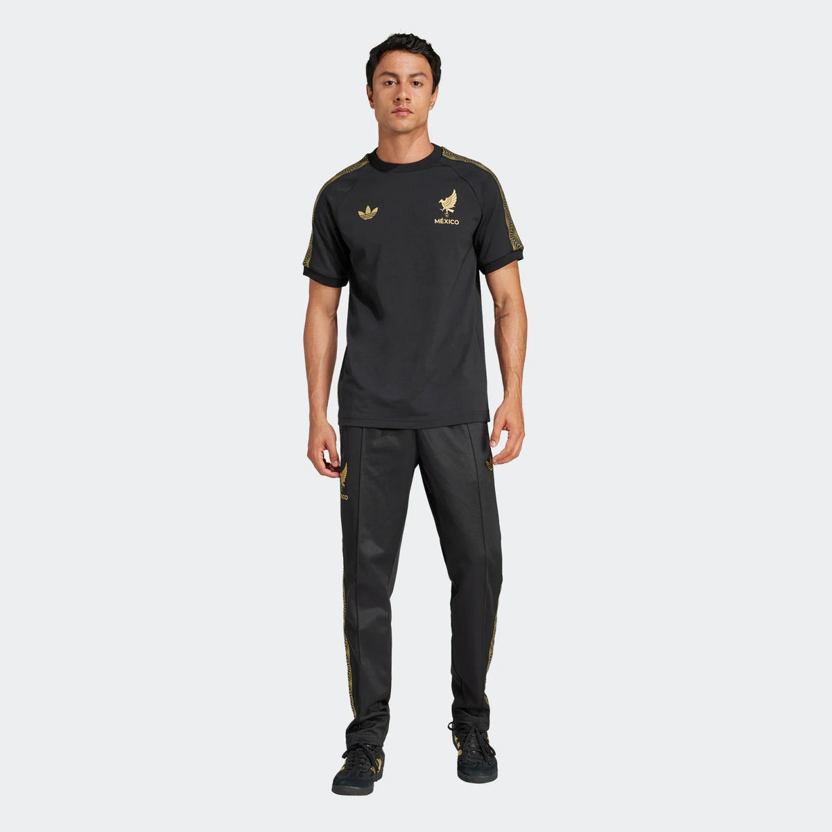 Adidas Mexico FMF T-Shirt -Black product image 3, provided for visual reference and product detail review