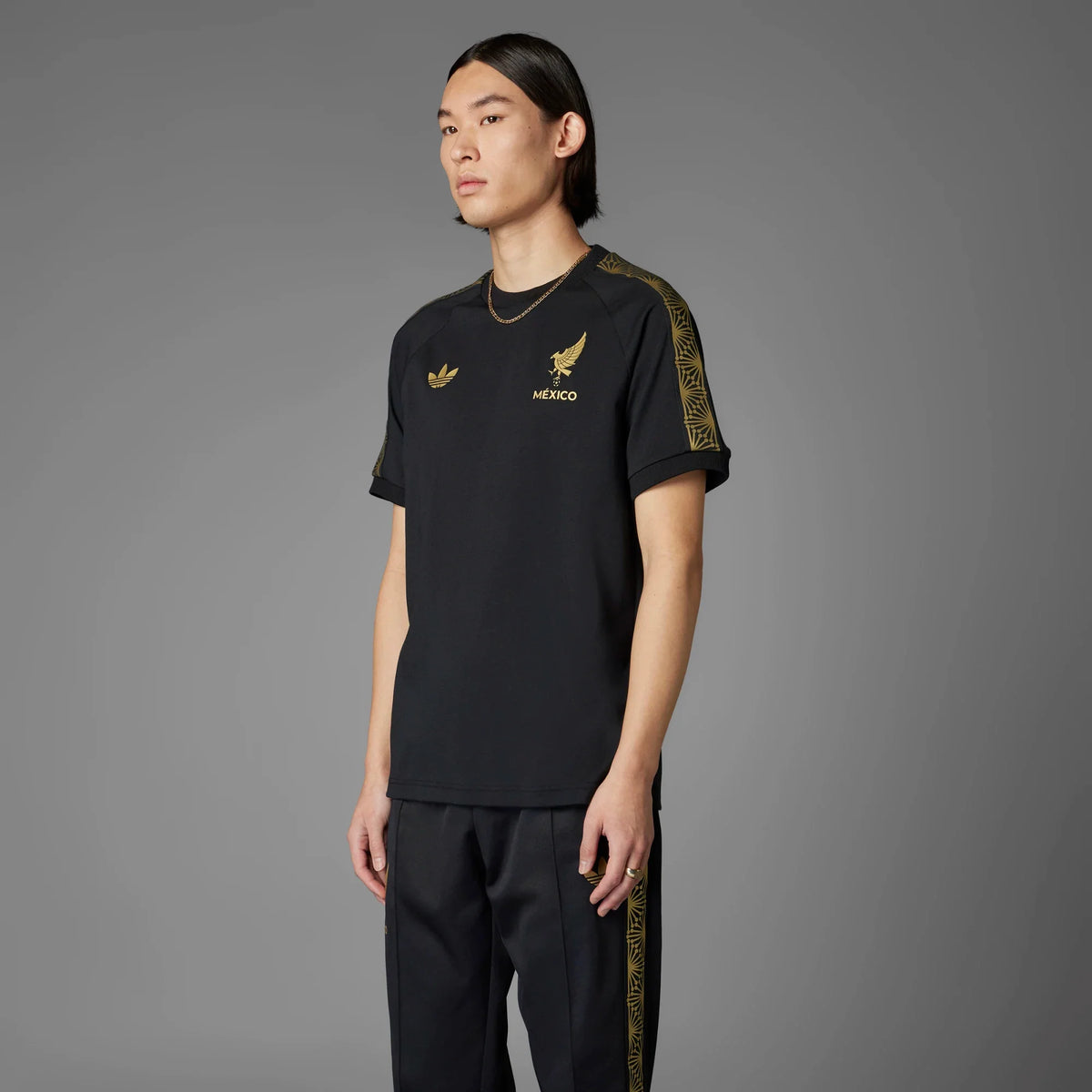 Adidas Mexico FMF T-Shirt -Black product image 6, provided for visual reference and product detail review
