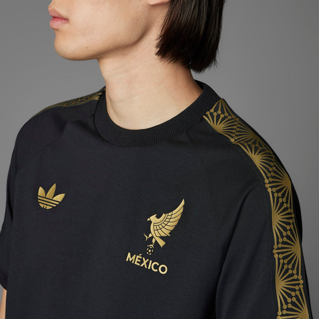 Adidas Mexico FMF T-Shirt -Black product image 7, provided for visual reference and product detail review