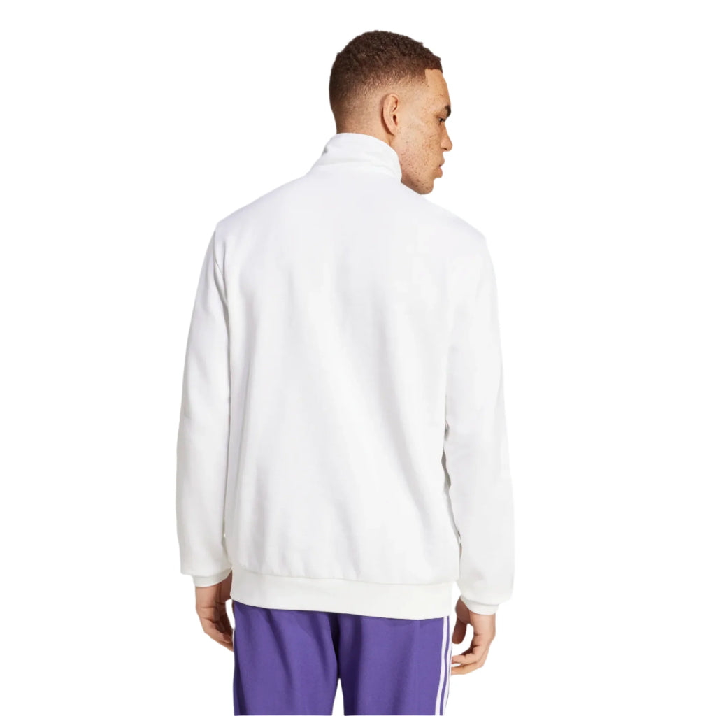 Adidas Real Madrid Icon 1/4 Zip Jacket product image 2, provided for visual reference and product detail review