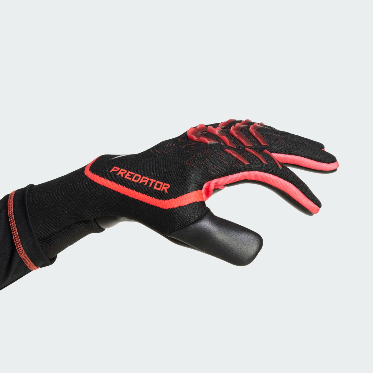 Adidas Predator GL Pro Gloves-Lucid Red/Black product image 3, provided for visual reference and product detail review