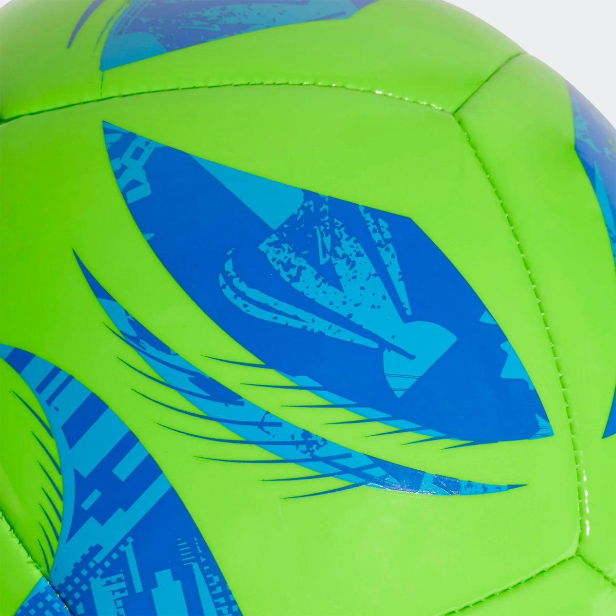 Adidas MLS Club Soccer Ball-Green/Blue product image 3, provided for visual reference and product detail review