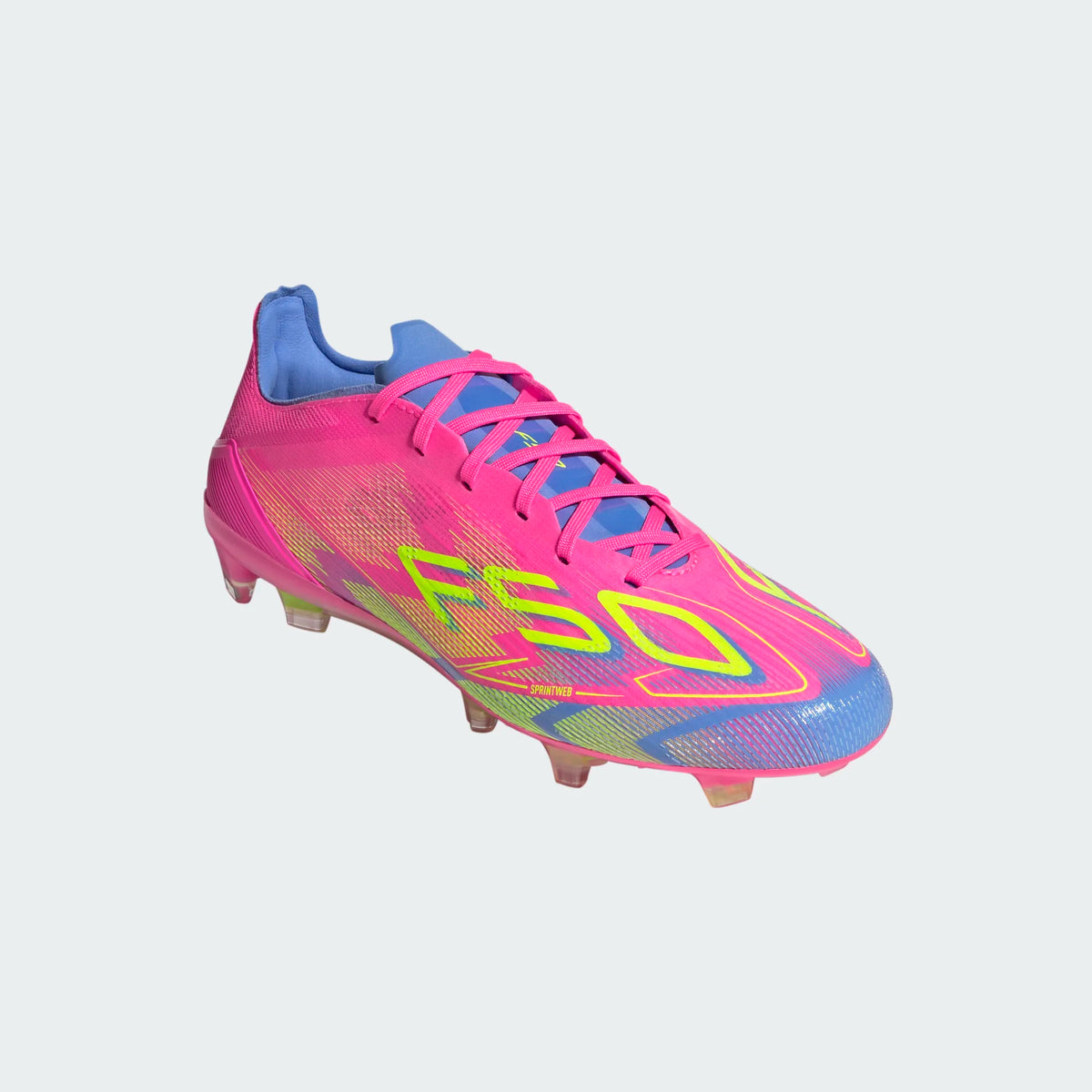 Adidas F50 Pro FG/MG-Lucid Pink product image 4, provided for visual reference and product detail review