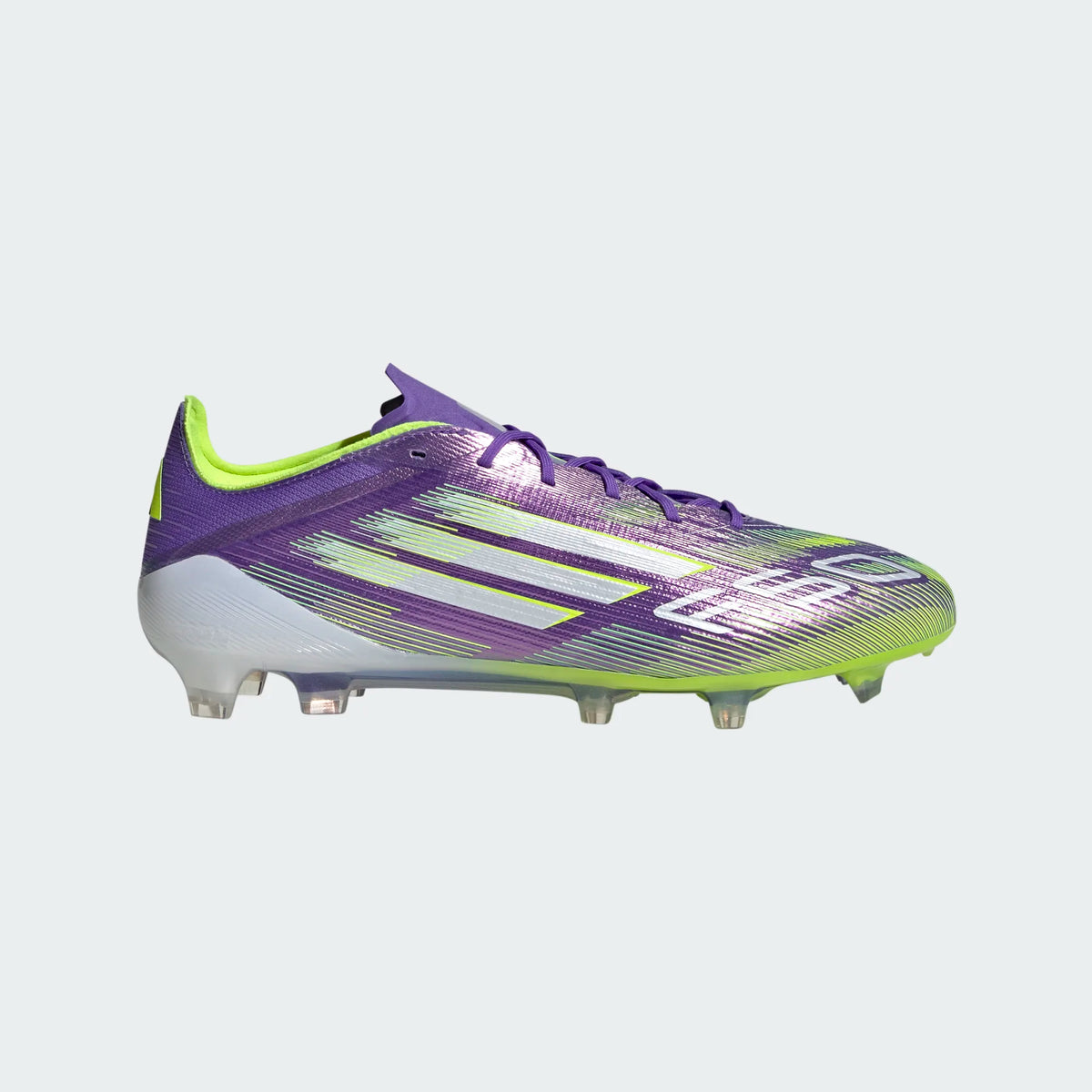 Adidas F50 Elite FG/MG- PURRUS/FTWWHT/LUCLEM product image 1, provided for visual reference and product detail review