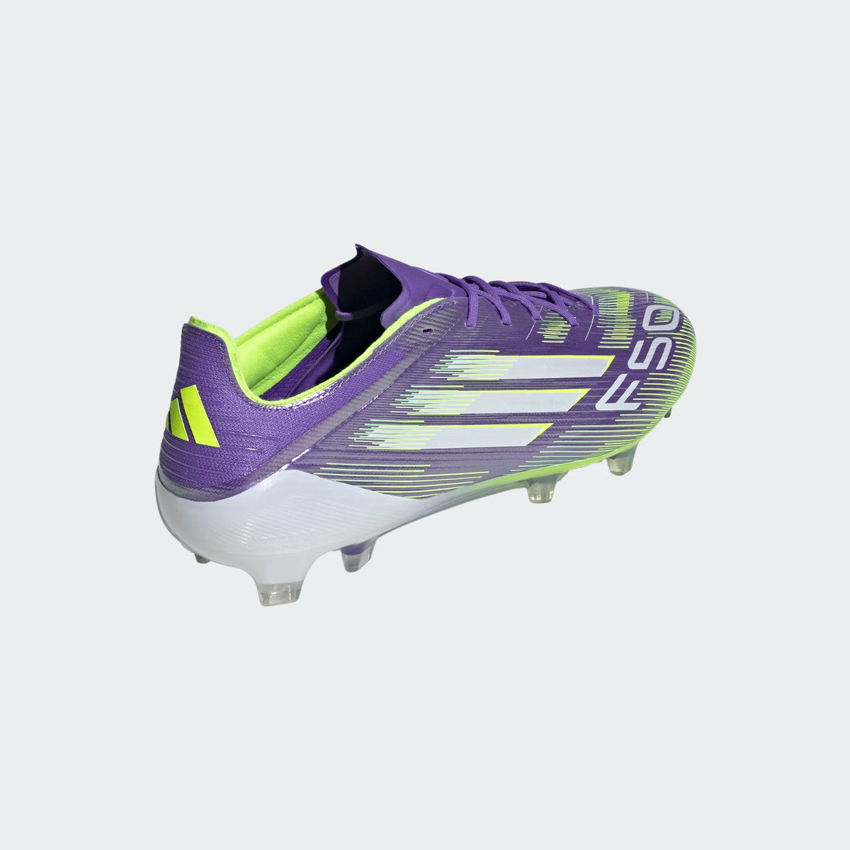 Adidas F50 Elite FG/MG- PURRUS/FTWWHT/LUCLEM product image 4, provided for visual reference and product detail review