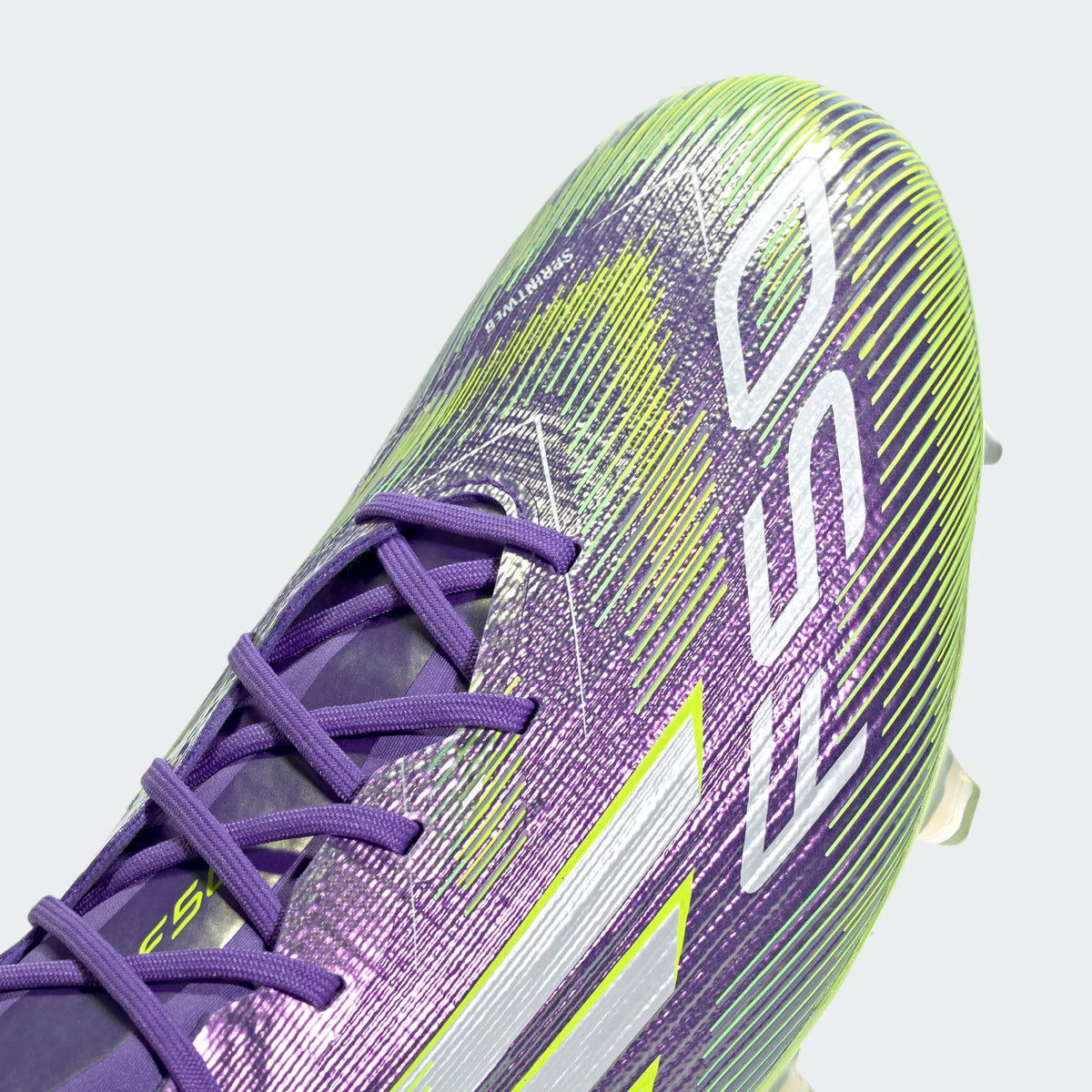 Adidas F50 Elite FG/MG- PURRUS/FTWWHT/LUCLEM product image 5, provided for visual reference and product detail review