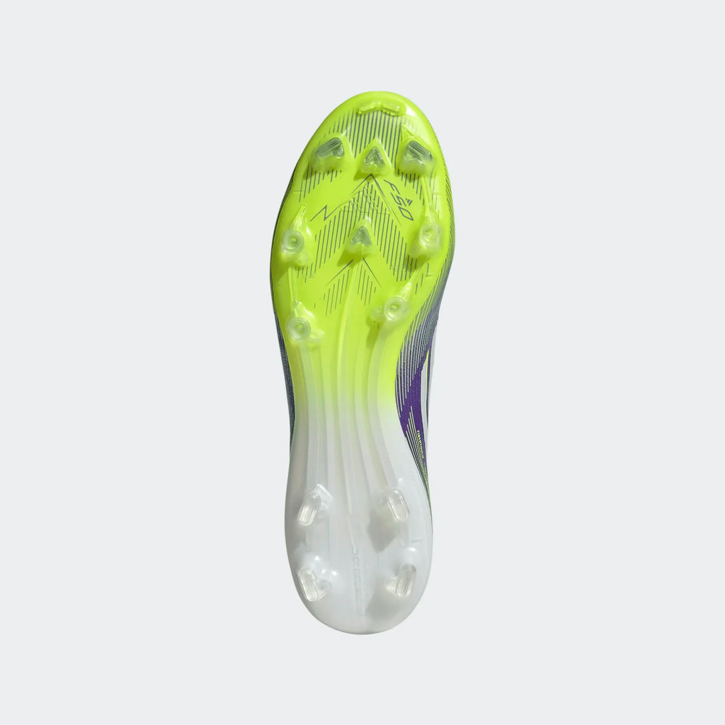 Adidas F50 Pro FG/MG- PURRUS/FTWWHT/LUCLEM product image 6, provided for visual reference and product detail review