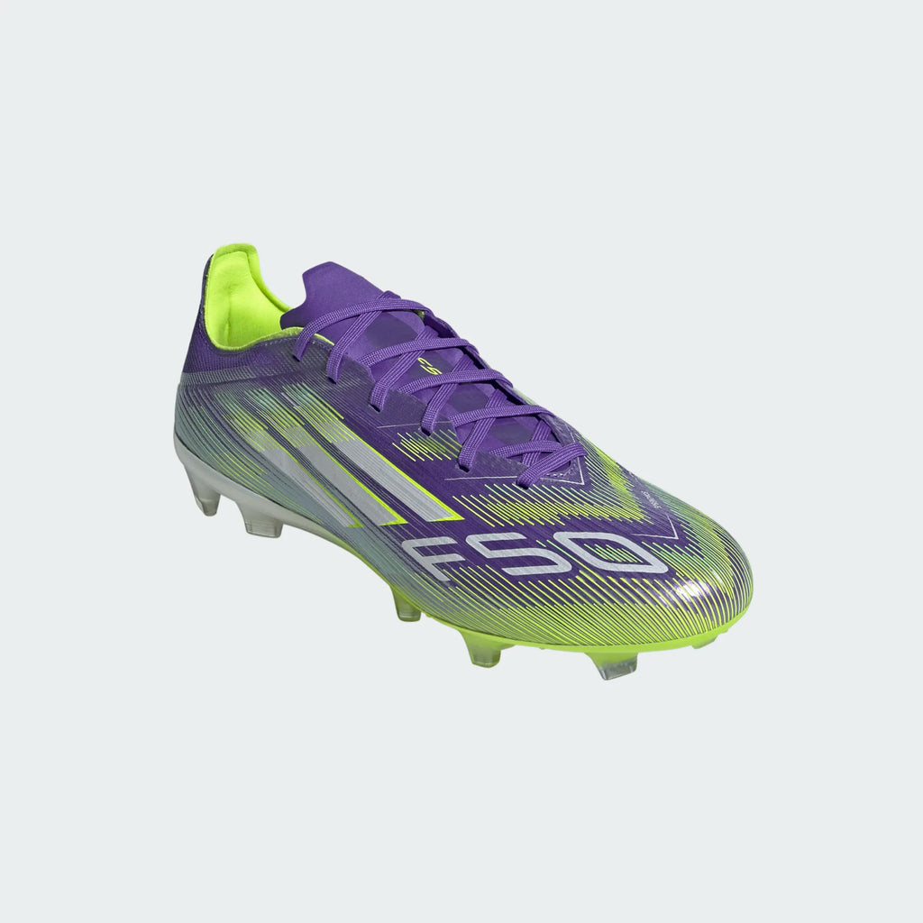 Adidas F50 Pro FG/MG- PURRUS/FTWWHT/LUCLEM product image 4, provided for visual reference and product detail review