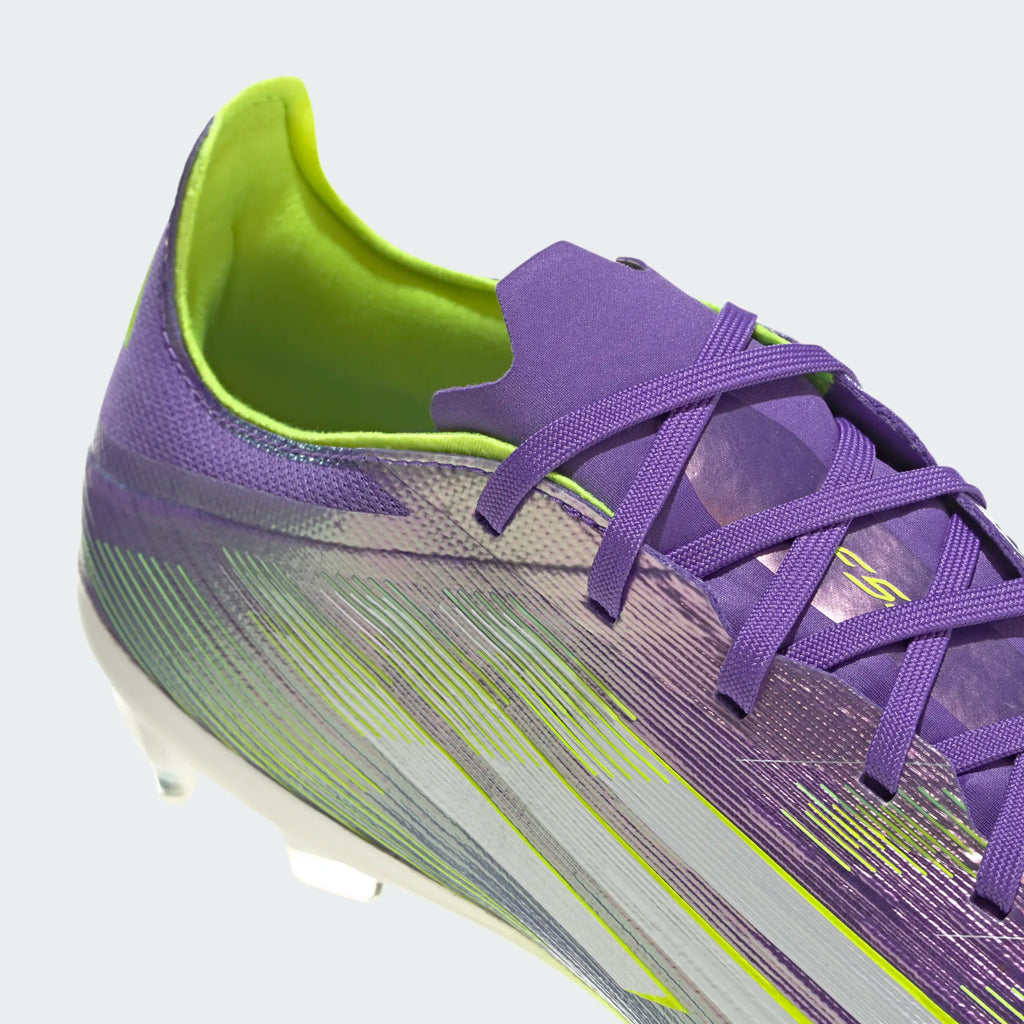 Adidas F50 Pro FG/MG- PURRUS/FTWWHT/LUCLEM product image 5, provided for visual reference and product detail review