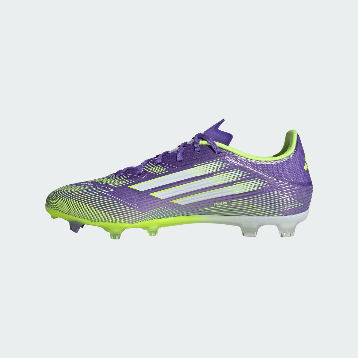 Adidas F50 League FG/MG- PURRUS/FTWWHT/LUCLEM product image 2, provided for visual reference and product detail review