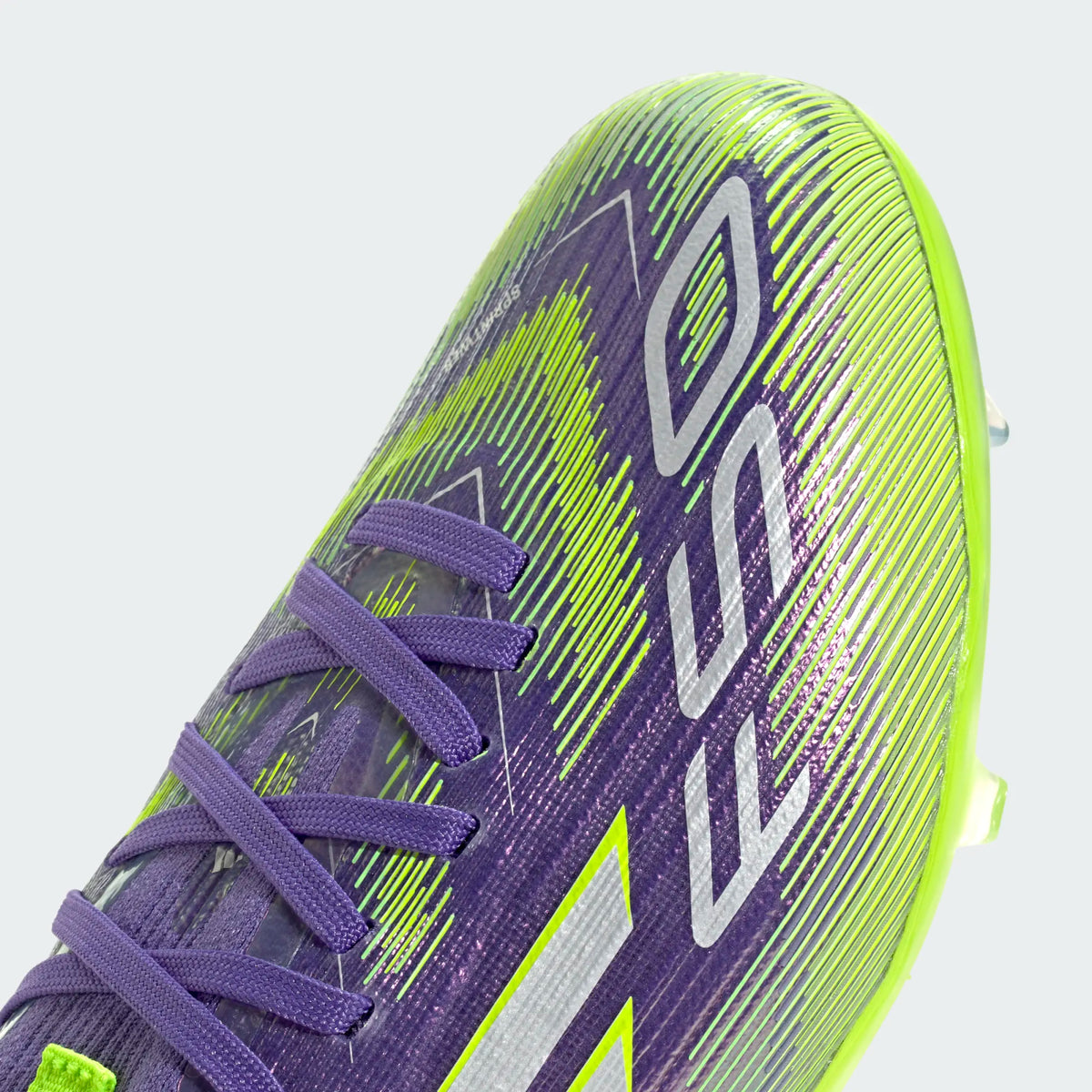 Adidas JR F50 Mid Elite FG/MG-PURRUS/FTWWHT/LUCLEM product image 6, provided for visual reference and product detail review