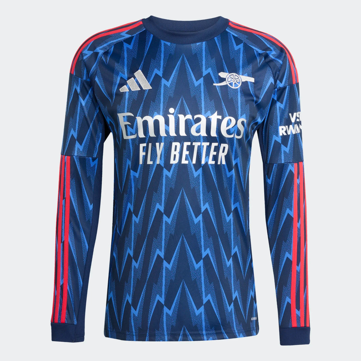 Adidas Men Arsenal FC Away Stadium Long Sleeve Jersey 25/26 product image 1, provided for visual reference and product