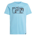 Adidas Youth Messi Graphic T-Shirt-Sky Blue product image 1, provided for visual reference and product detail review