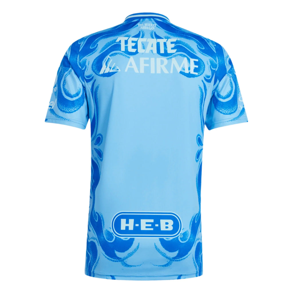 Adidas Tigres Away Stadium Jersey 25/26 product image 2, provided for visual reference and product detail review