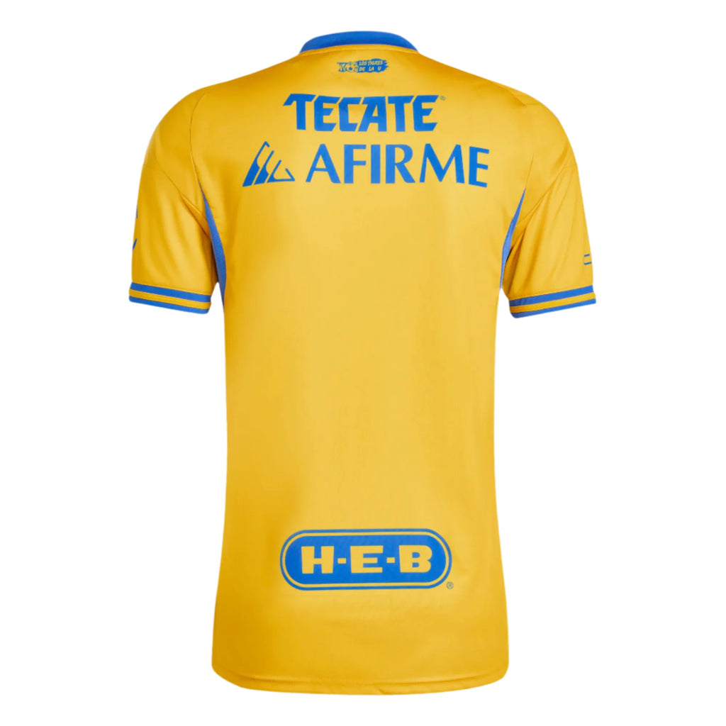 Adidas Men Tigres TUANL Home Jersey 25/26 product image 2, provided for visual reference and product detail review