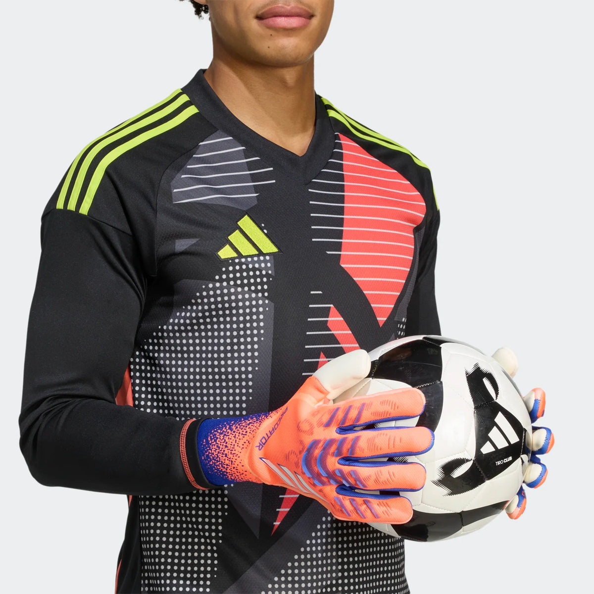 Adidas Predator PRO Gk Gloves- SIGCOR/WHITE/LUCBLU product image 3, provided for visual reference and product detail review