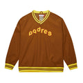 San Diego Padres Mitchell & Ness MLB Brown Nylon Pullover product image 1
