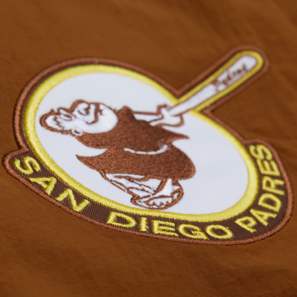 San Diego Padres Mitchell & Ness MLB Brown Nylon Pullover product image 4