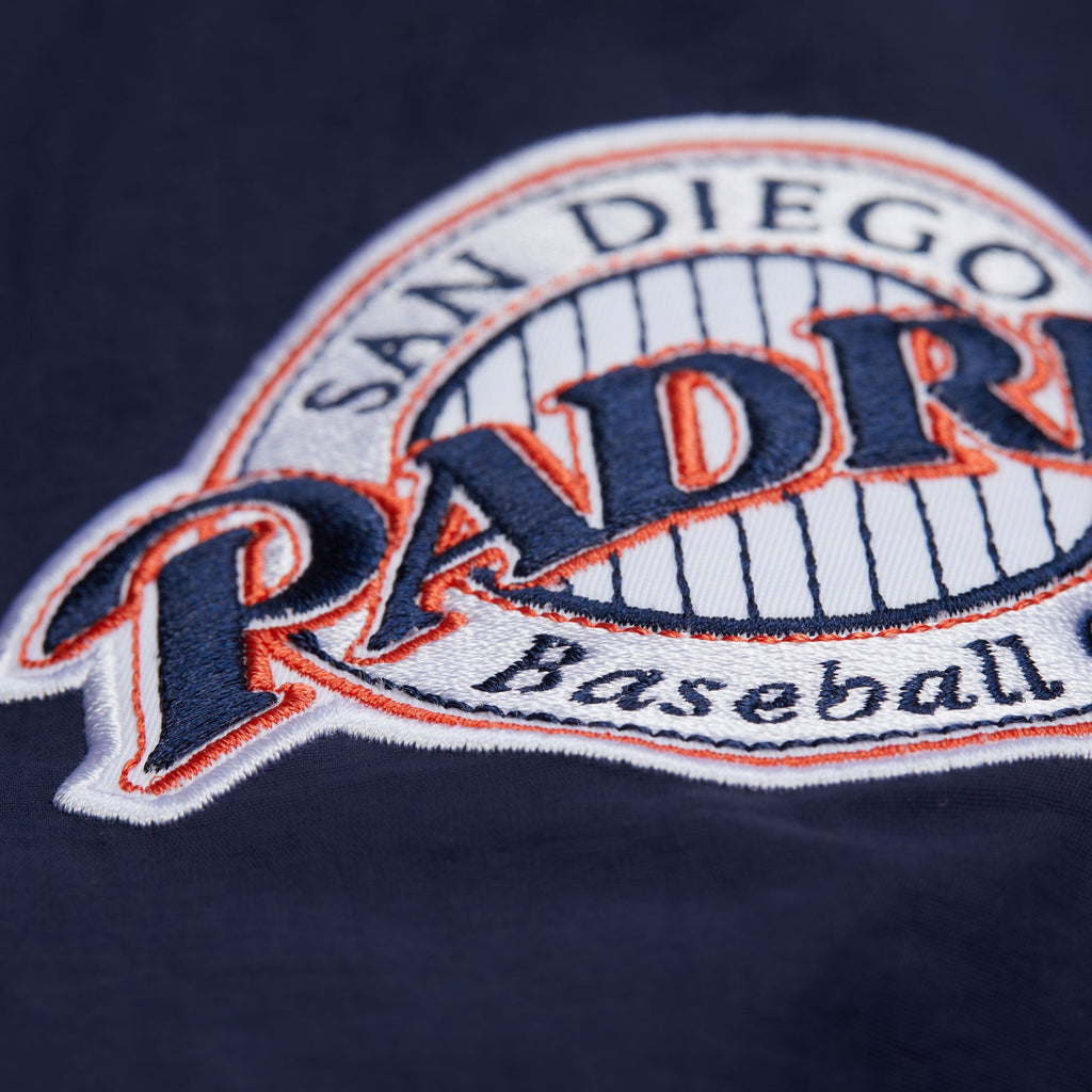 San Diego Padres Mitchell & Ness MLB Navy Nylon Pullover product image 4