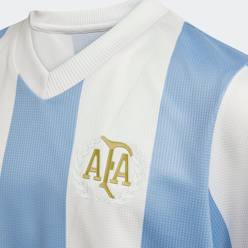 Adidas Youth Argentina Anniversary Jersey product image 3, provided for visual reference and product detail review