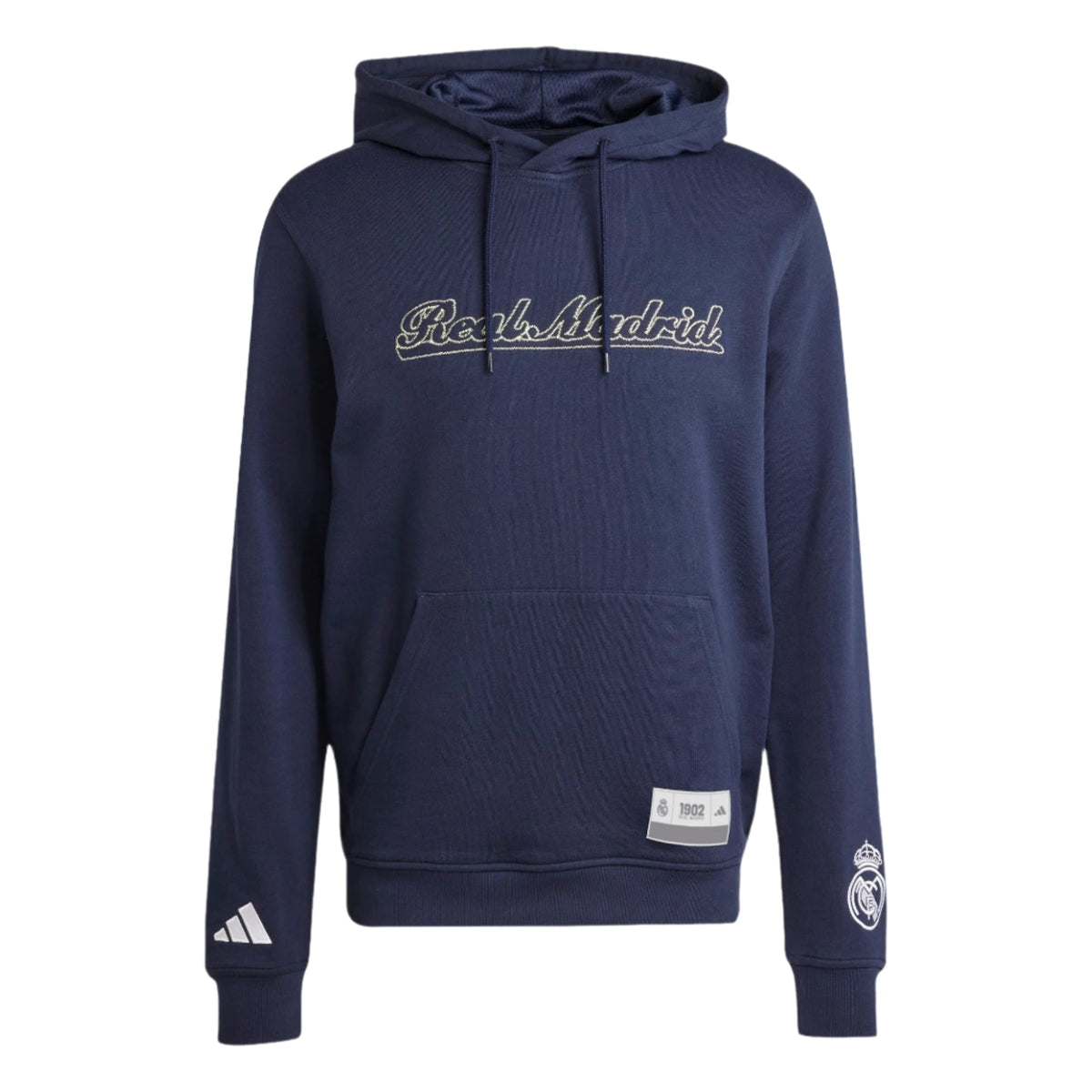Adidas Men Real Madrid US Pack Hoodie product image 1, provided for visual reference and product detail review