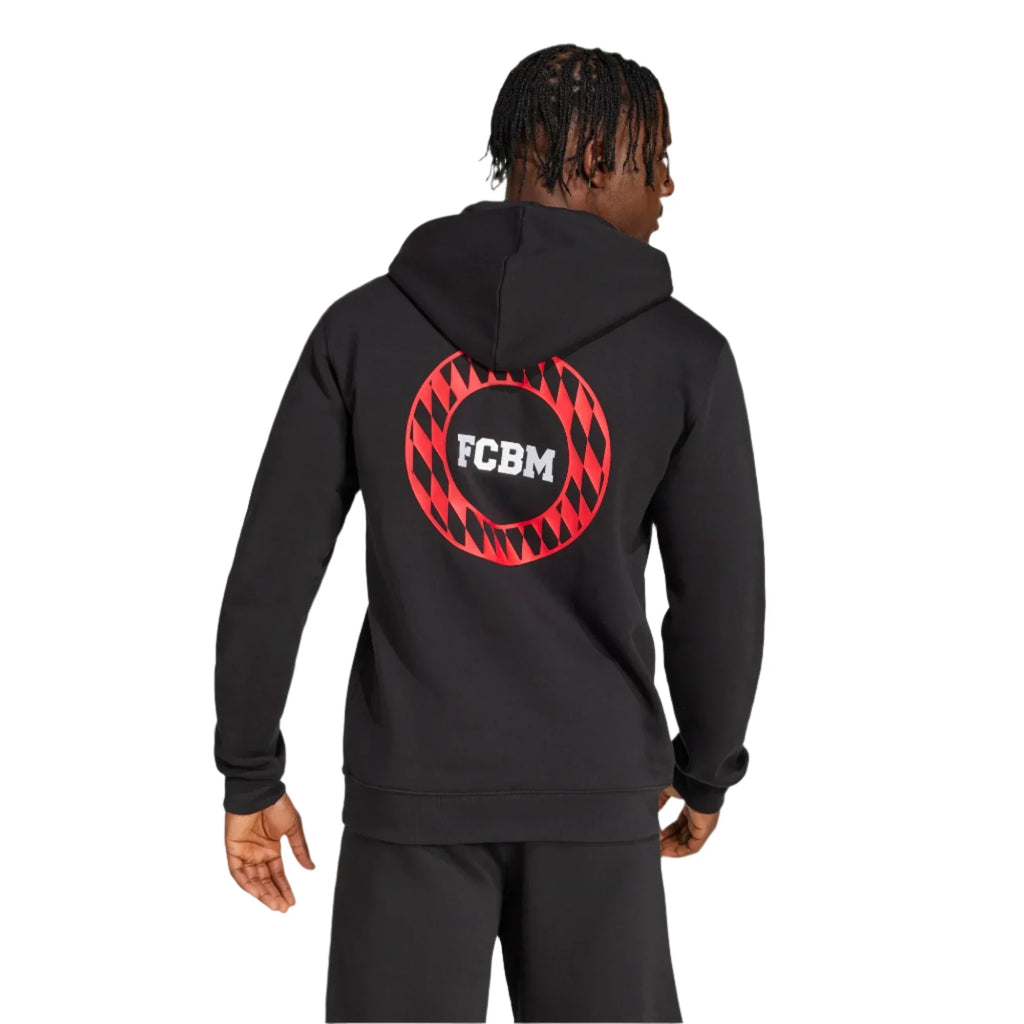 Adidas Bayern Munich VRCT Hoodie product image 2, provided for visual reference and product detail review