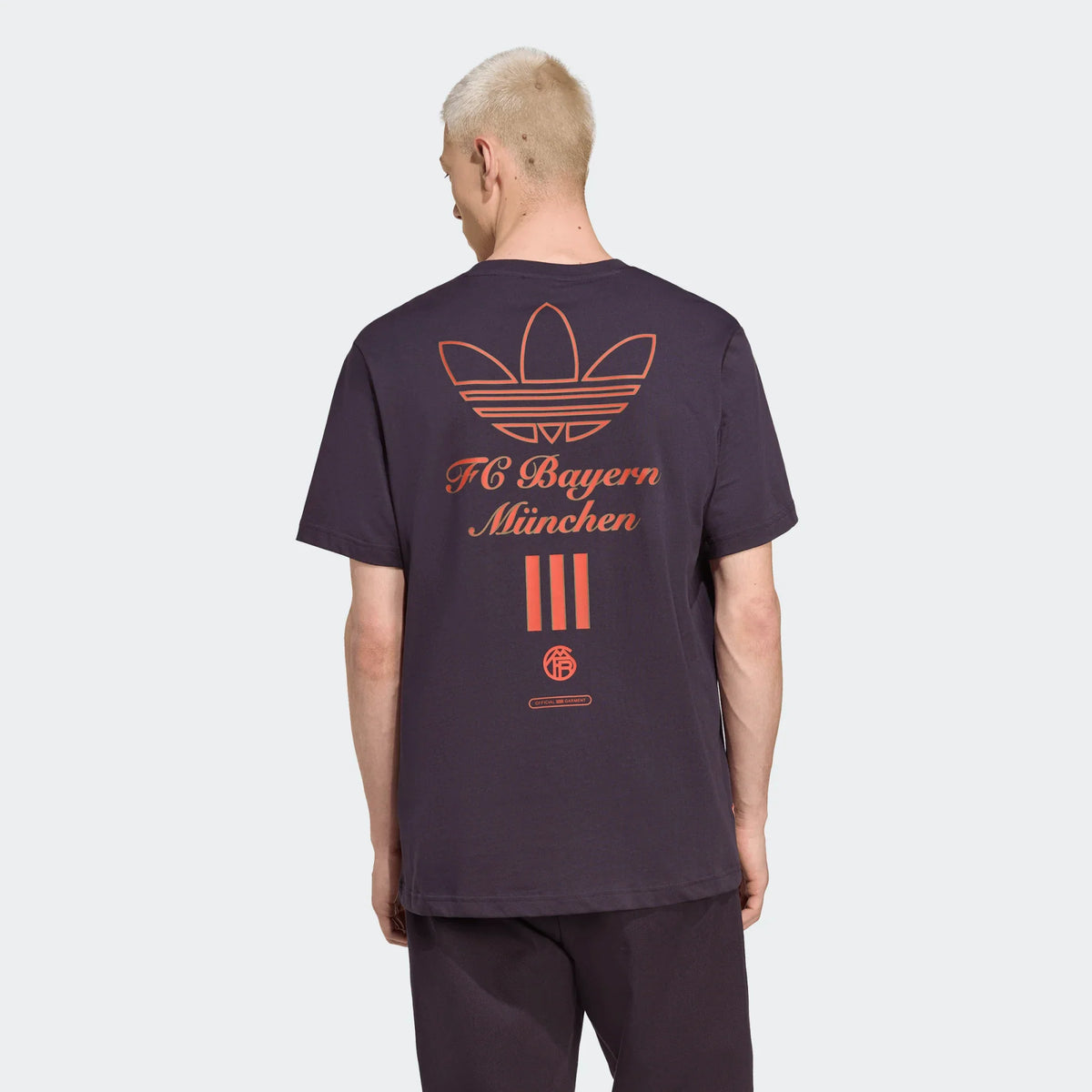 Adidas FC Bayern Munich Icon T-Shirt product image 2, provided for visual reference and product detail review