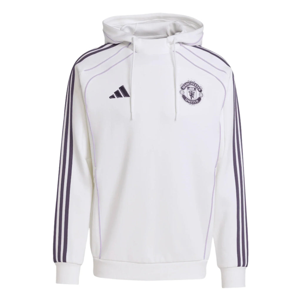 Adidas Manchester United UBP Double Knit Hoodie product image 1, provided for visual reference and product detail review