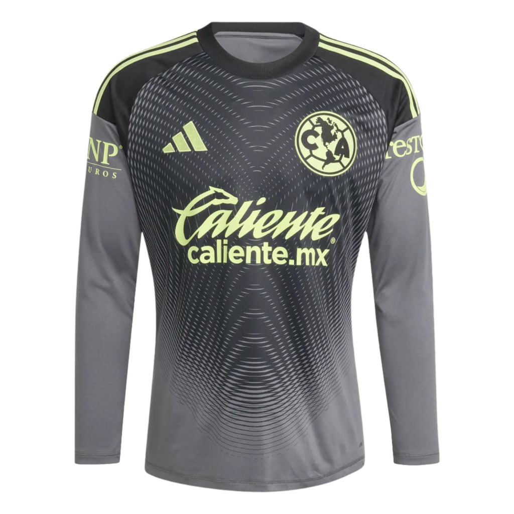 Adidas Club America Goalkeeper Long Sleeve Jersey 25/26 product image 1, provided for visual reference and product detail