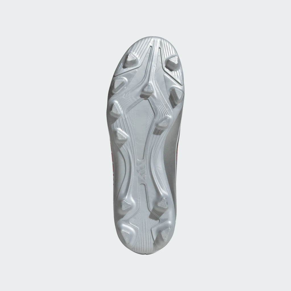 Adidas JR Messi F50 Club FXG FG/MG-WHITE/lUCID RED/METALLIC product image 6, provided for visual reference and product