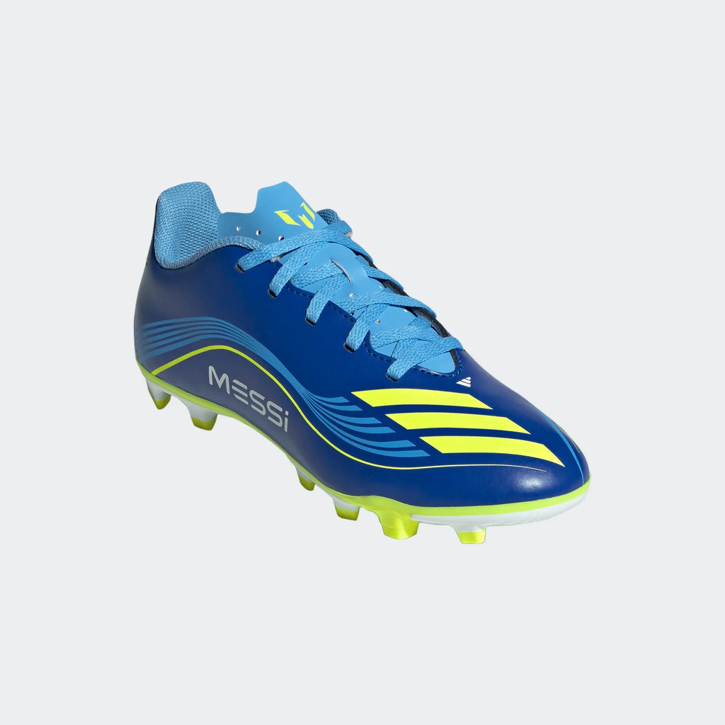 Adidas JR Messi F50 Club FXG FG/MG-ROYBLU/SYELLO/SEBLBU product image 3, provided for visual reference and product detail