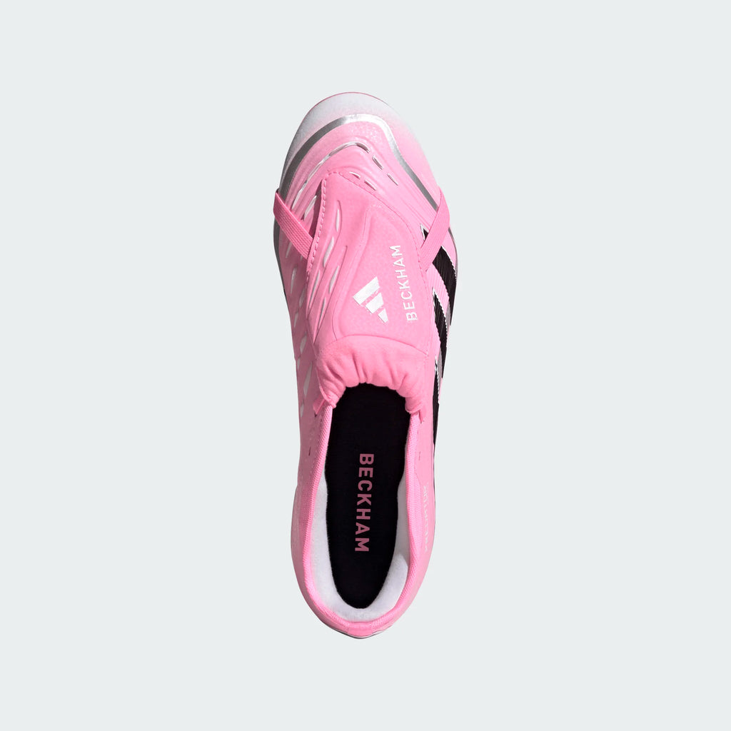 Adidas Jr Predator Pro Fold Over Tongue FG-Beam Pink / Core Black / Cloud White product image 5, provided for visual