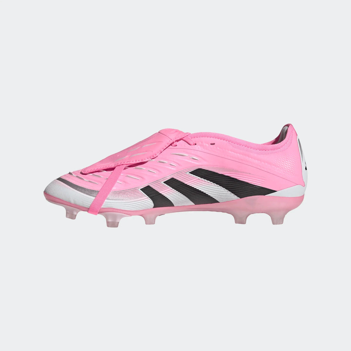 Adidas Predator Pro Fold Over Tongue FG-Beam Pink / Core Black / Cloud White product image 2, provided for visual reference
