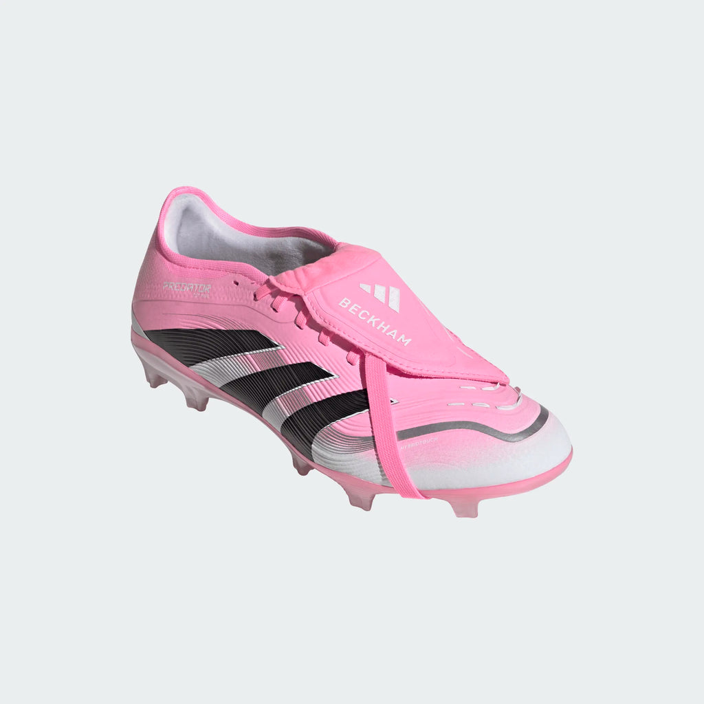 Adidas Jr Predator Pro Fold Over Tongue FG-Beam Pink / Core Black / Cloud White product image 3, provided for visual