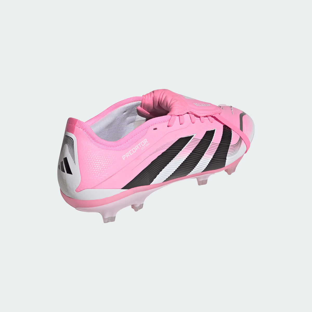 Adidas Predator Pro Fold Over Tongue FG-Beam Pink / Core Black / Cloud White product image 4, provided for visual reference