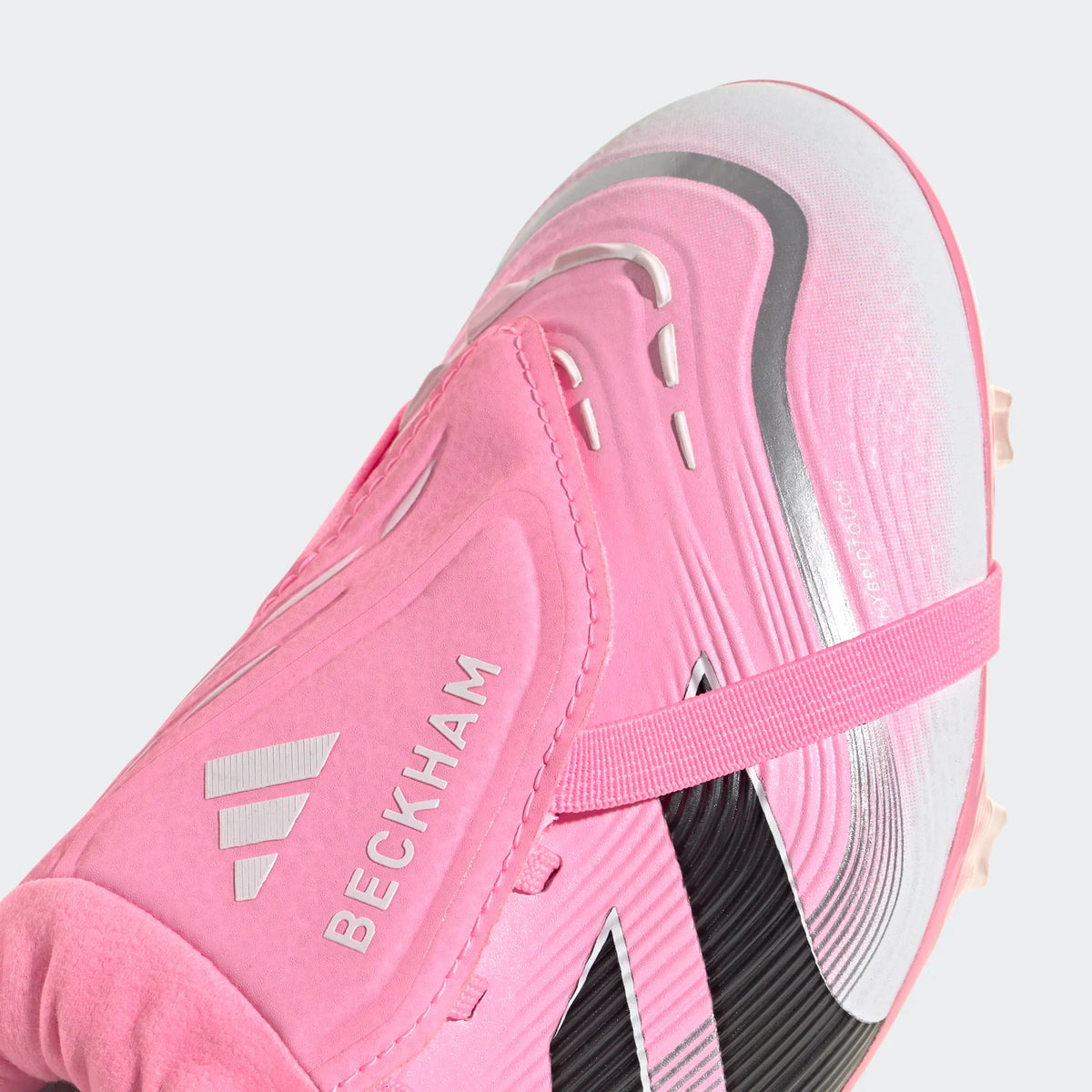 Adidas Predator Pro Fold Over Tongue FG-Beam Pink / Core Black / Cloud White product image 6, provided for visual reference