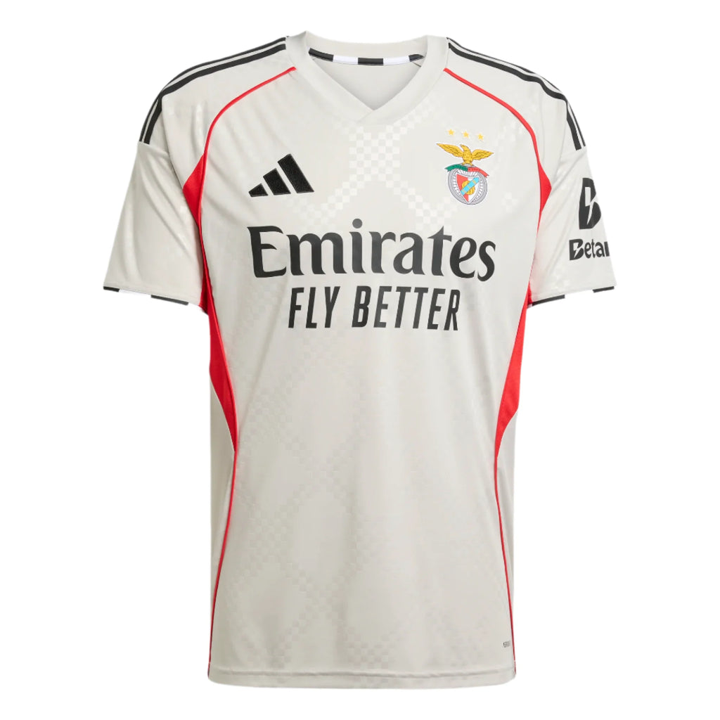 Adidas Men S.L. Benfica Away Stadium Jersey 25/26 product image 1, provided for visual reference and product detail review