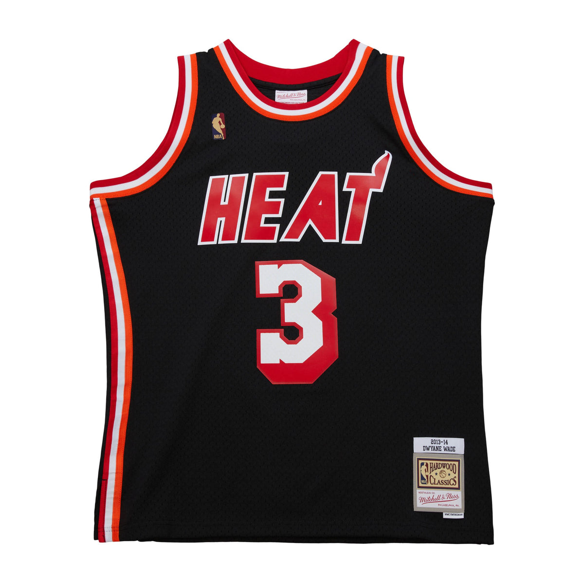 Miami Heat Mitchell & Ness NBA Dark Jersey 2013 Dwyane Wade product image 1