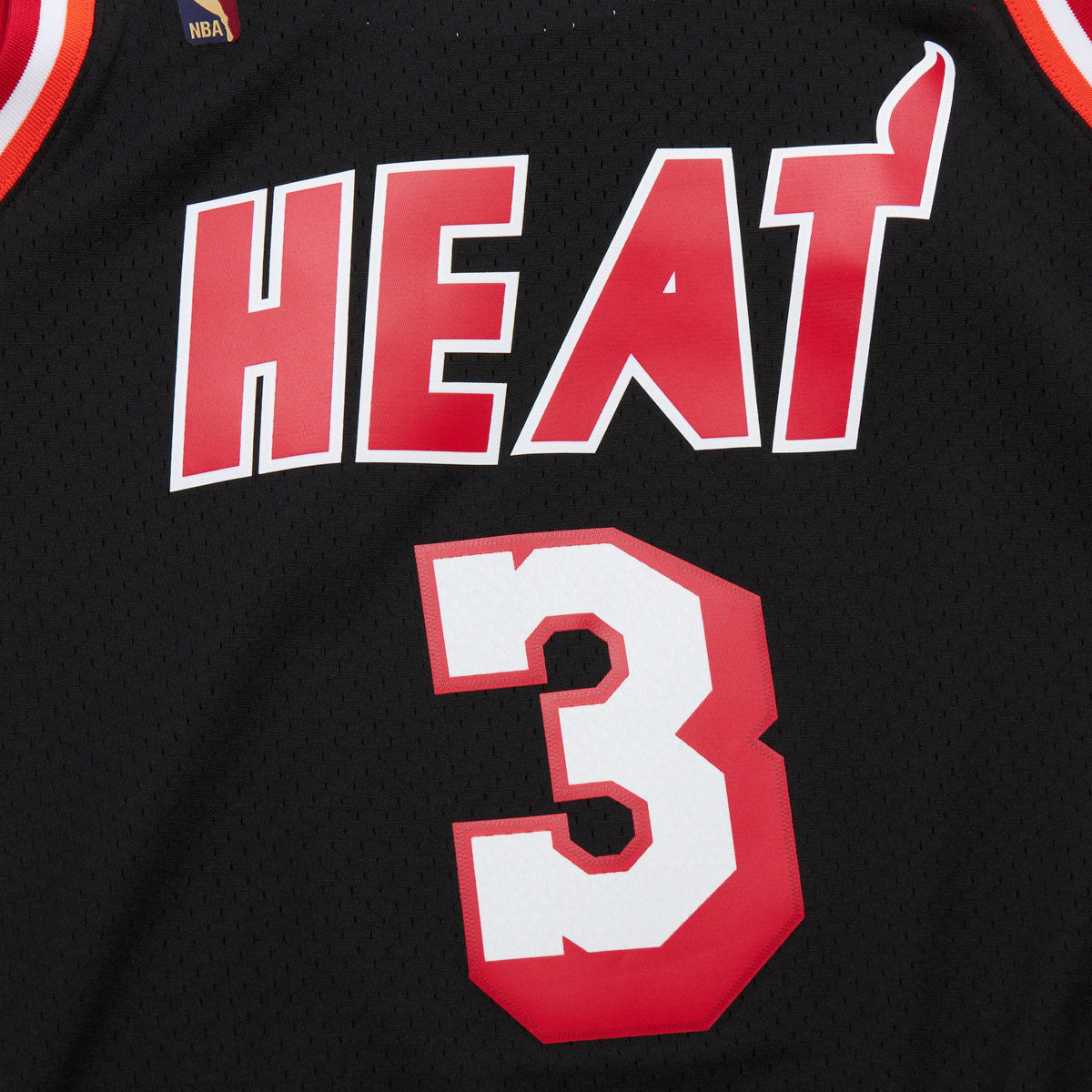 Miami Heat Mitchell & Ness NBA Dark Jersey 2013 Dwyane Wade product image 3
