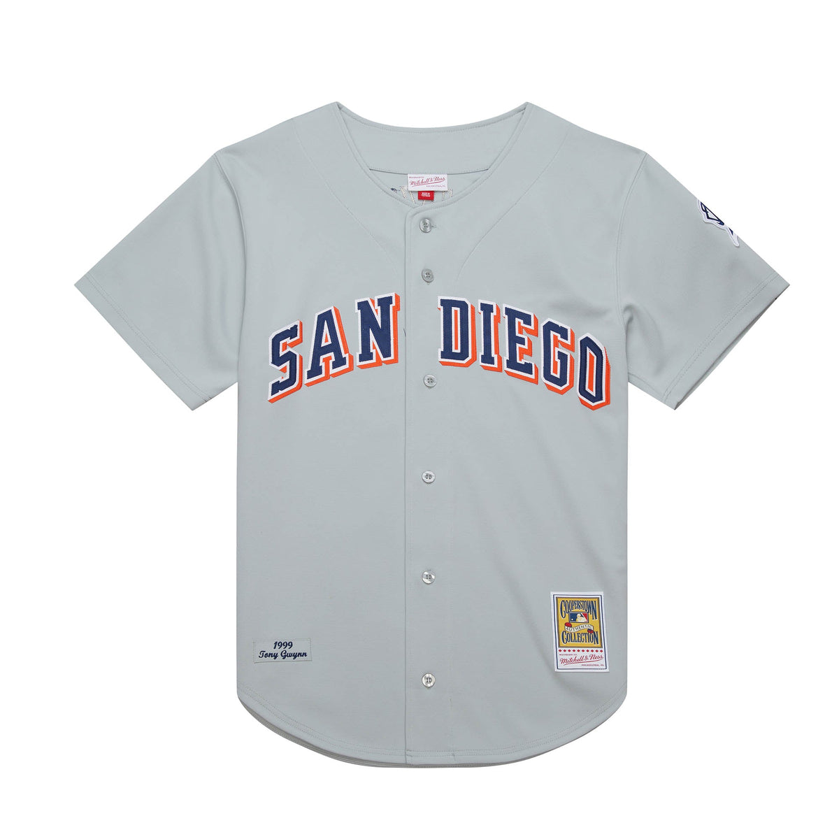 San Diego Padres Mitchell & Ness MLB Grey Authentic Jersey product image 1