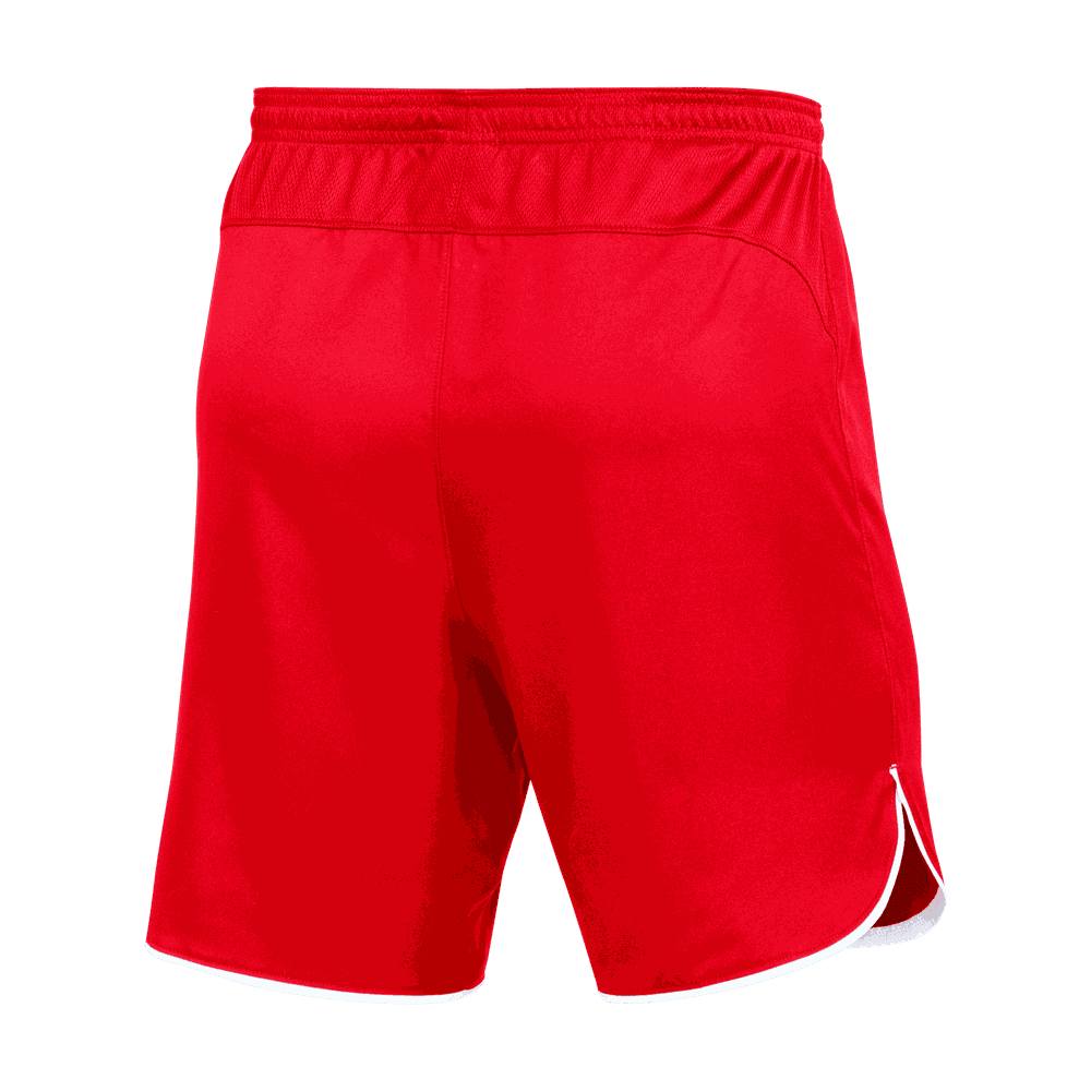 Nike Dri-Fit Laser Woven V Short- University Red/White product image 2, provided for visual reference and product detail