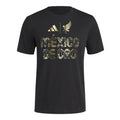 Adidas Mexico FMF "Mexico De Oro"T-Shirt-Black product image 1, provided for visual reference and product detail review