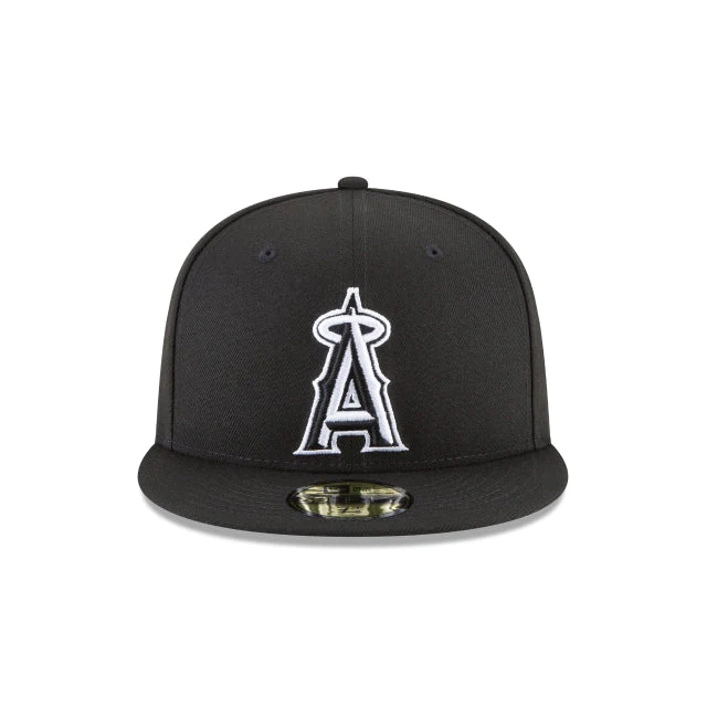 New Era Los Angeles Angels Side Patch 2010 All-Star Game 59fifty Fitted Hat-Black/White product image 2, provided for visual
